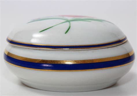 Tiffany And Co Limoges France American Garden Round Porcelain