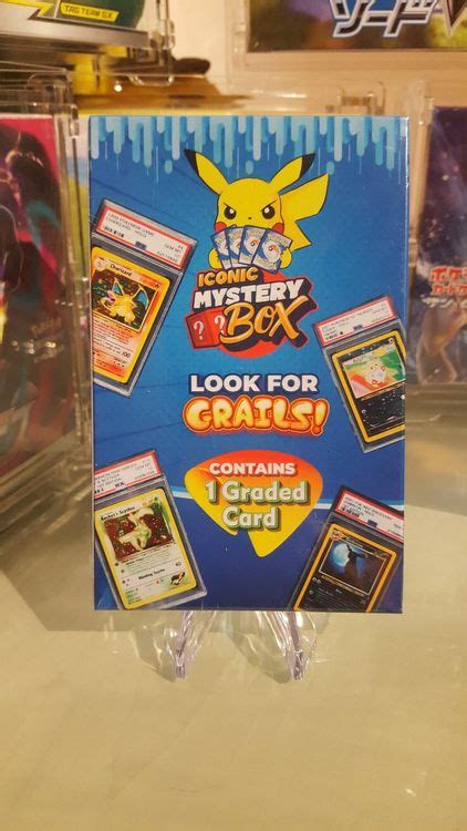 Pokémon ICONIC Mystery Box USA 1 Graded Card Inside Kaufen auf Ricardo