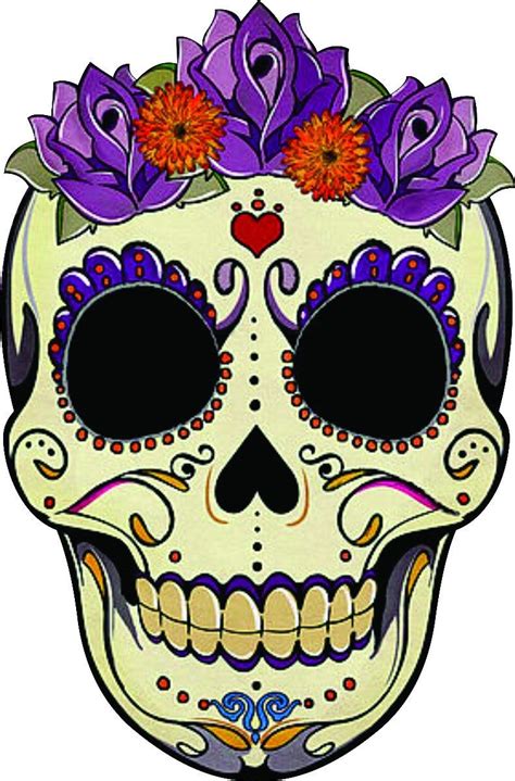 Caveira Mexicana Sugar Skull Tattoos Sugar Skull Artwork Sugar