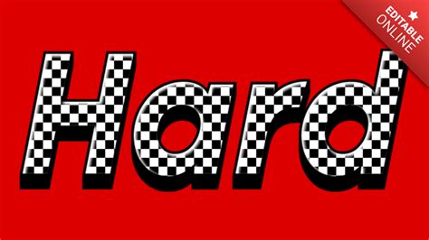 hard text effect generator textstudio