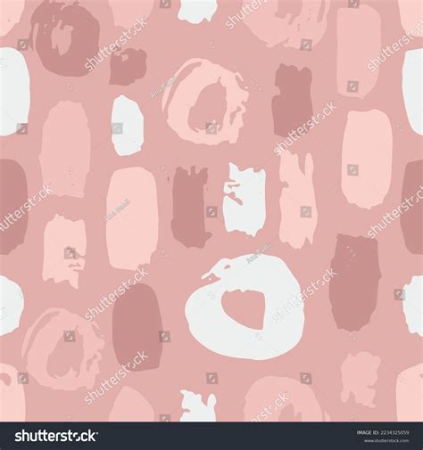 Dry Brush Strokes Seamless Nude Pattern Stock Vector Royalty Free Shutterstock