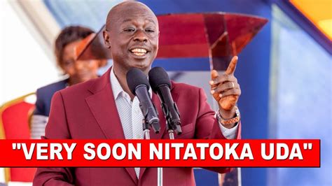 Listen to what DP Gachagua said today in Ruai just hours after ...