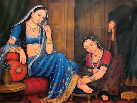 indian painting art  paint  numbers