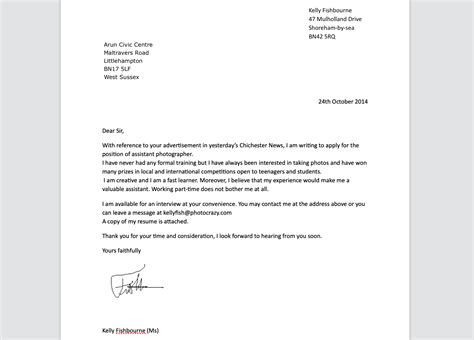 Anglais écrire Des Lettres