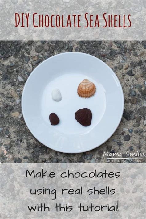 How to Make DIY Sea Shell Molds for Homemade Chocolate Sea Shells