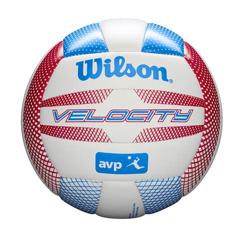 Wilson AVP Velocity Volleyball, Red - Walmart.com