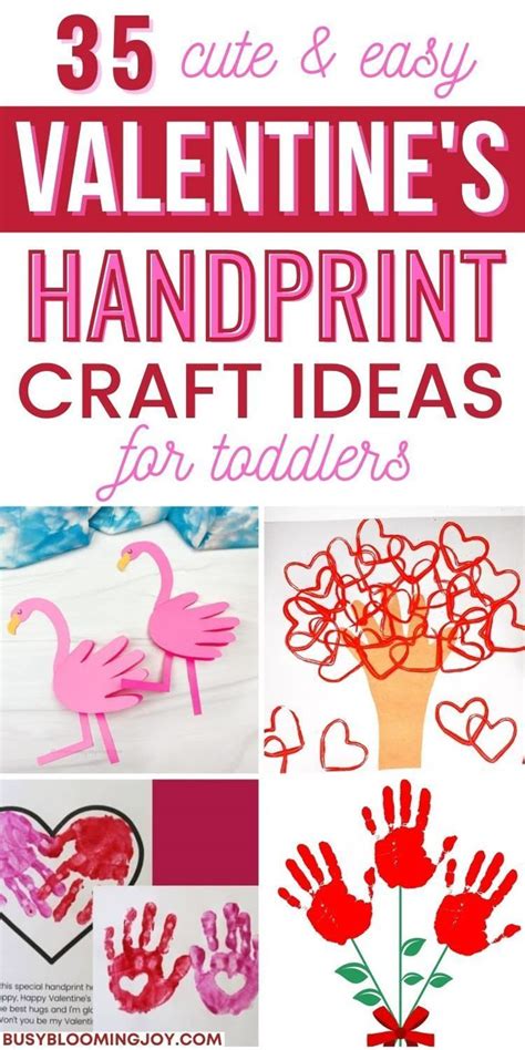 35 Best (And Cutest) Valentines Handprint Art Ideas For Toddlers ...
