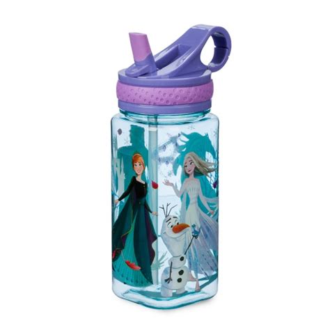 Frozen 2 Water Bottle With Built In Straw Shopdisney