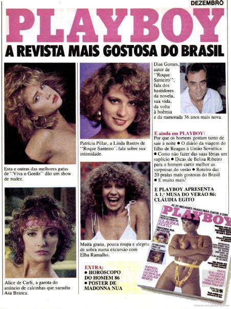 Revistas Antigas On Twitter Playboy A Revista Mais Gostosa Do Brasil