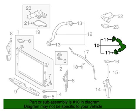 Hyundai Radiator Coolant Hose M Autonationparts