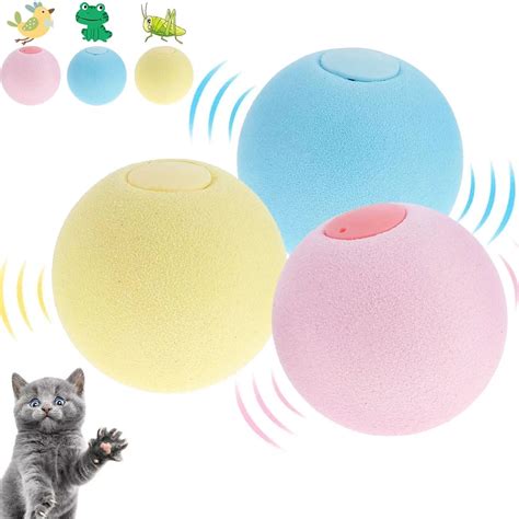Smart Chirping Ball – Interactive Fun for Dogs & Cats