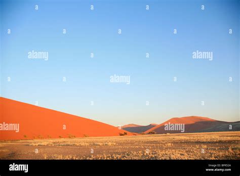 Sossusvlei dunes at sunrise Stock Photo - Alamy