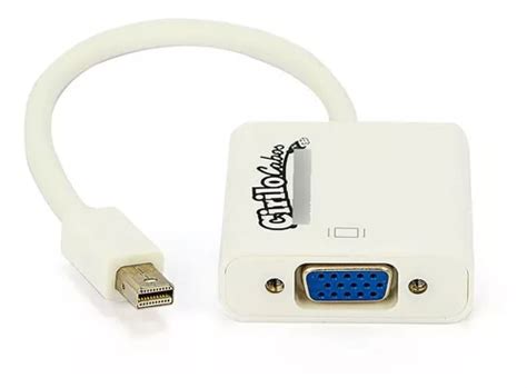 Adaptador Mini Displayport Vga Branco MercadoLivre