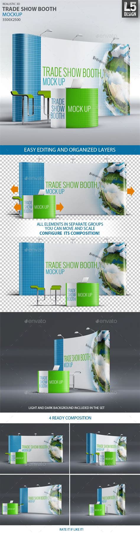 Trade Show Booth Mock Up Trade Show Booth Design Tradeshow Booth