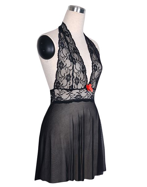 Gorgeous Lace And Mesh Babydoll Wholesale Lingerie Sexy Lingerie China Lingerie Supplier