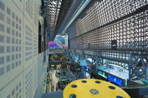 Kyoto Station Is Japan S 2nd Largest Train Station Editorial Stock