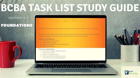 Complete Bcba Task List Study Guide Bcba Exam Task List Fifth Edition