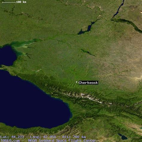 cherkessk karachayevo cherkesiya russia geography population map cities coordinates location