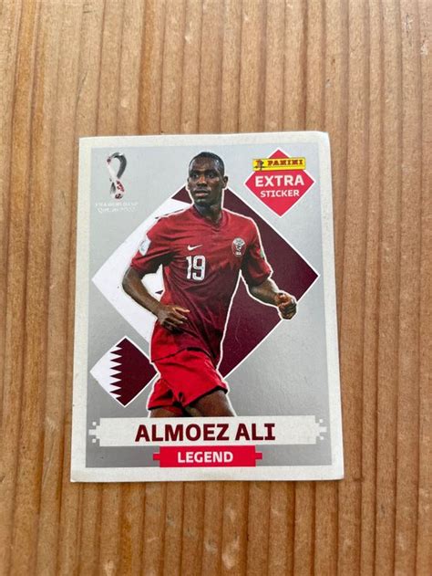 Panini Extrasticker Legend Silber Almoez Ali WM 2022 Kaufen Auf Ricardo