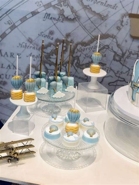 Hot Air Balloon Baby Shower Party Ideas