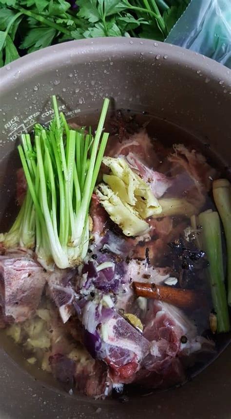resepi bihun  utara simple tapi power rebus je  bahan