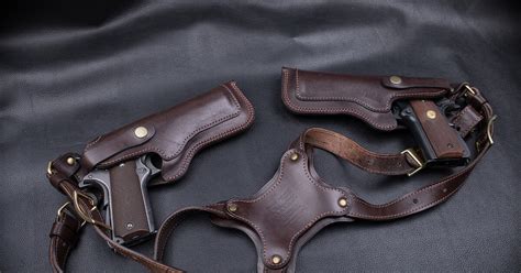 Парная кобура для Кольт 1911 | Пикабу