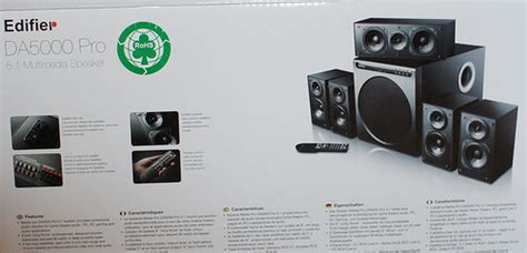 „Edifier DA5000 Pro“ namų kino 5.1 garso sistema | Elektronika.lt
