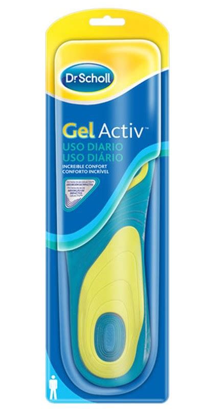 Dr Scholl Plantillas Gel Active Uso Diario Tallaje Pies