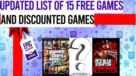 Updated Leaked All Free Games On Epic Games Store Holiday Sale Youtube