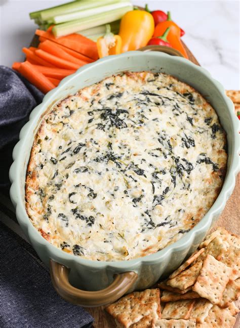 Easy Spinach Artichoke Dip Recipe Kara Creates