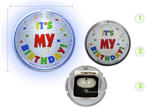 Custom Led Light Up Pins Flashing And Blinking Badge Pins