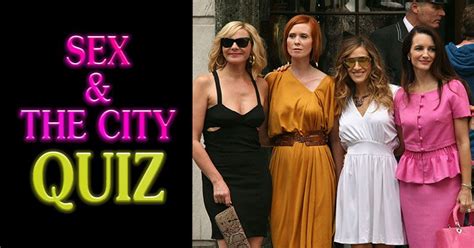Sex The City Quiz