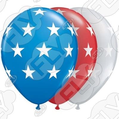 Латексные шары со звездами - заказать в интернет-магазине воздушных ...