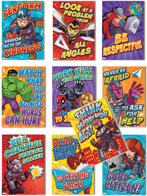Marvel Super Hero Motivational Posters