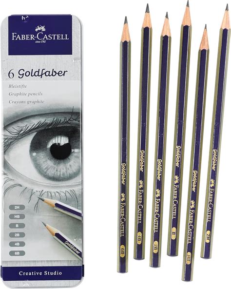 Faber Castell Graphite Sketch Pencil Set 6 البحرين Ubuy