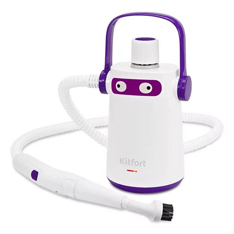 Пароочиститель Kitfort KT-9109-1, бело-фиолетовый купить по цене 3 990 ...