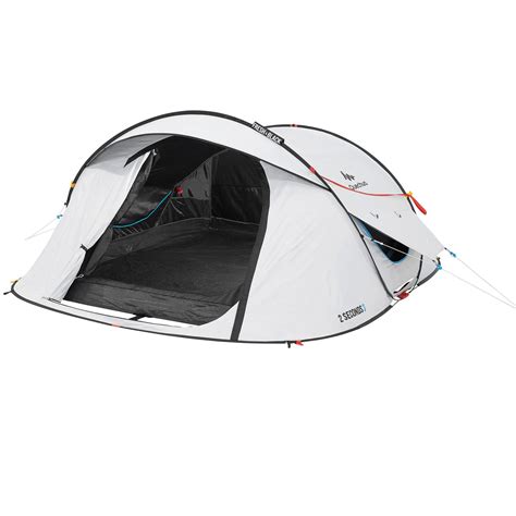 Decathlon Quechua 2 Second Fresh And Black 3 Person Instant Pop Up