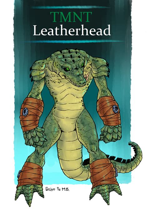 Tmntleatherhead By Gmugiwaraboushi On Deviantart