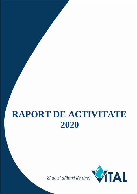 Pdf Raport De Activitate Vitalmm Ro Serviciul Public De