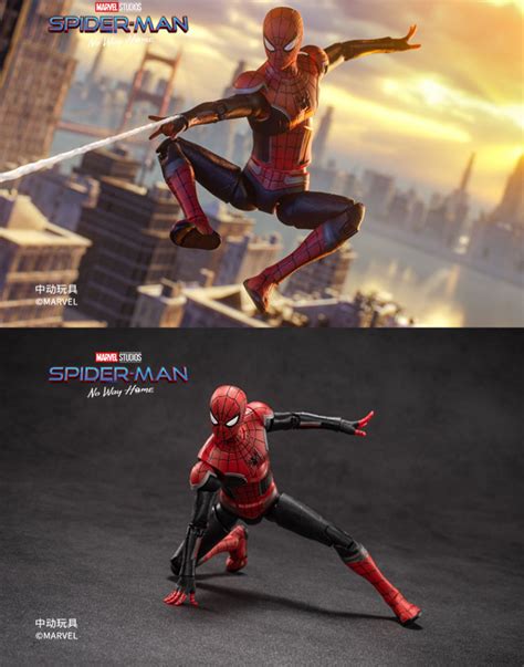 Red Black Spiderman Action Figure