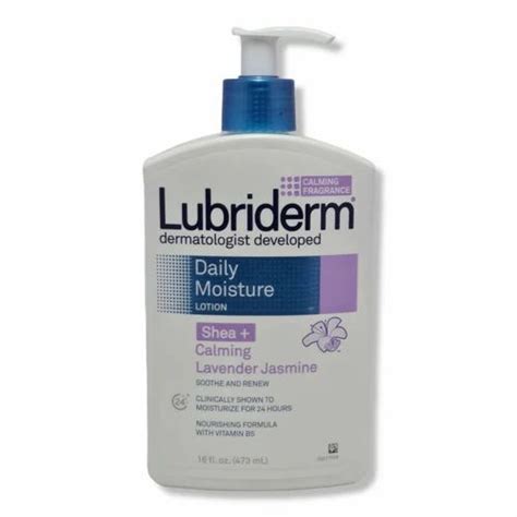 Lubriderm Daily Moisture Lotion With Shea Calming Lavender Jasmine