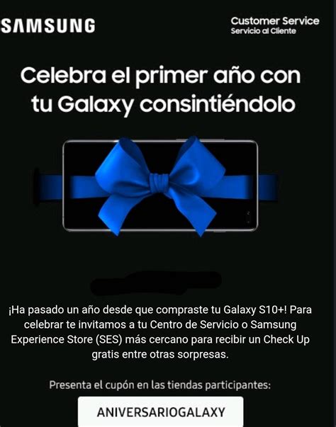 de que consta este cupón? - Samsung Members