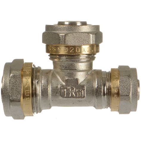 Тройник Terma 16x20x20 цанга/цанга/цанга TRm 01567 35509 - выгодная ...