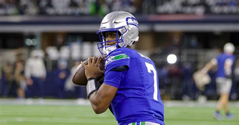 Seahawks Rumors Geno Smith Out Vs 49ers With Groin Injury Drew Lock