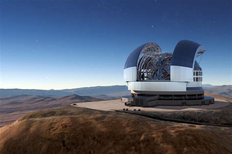 extremely large telescope construction begins  chile digital trends