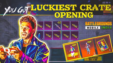 Unlimited Material Glitch Luckiest Ranveer Singh Crate Opening In BGMI