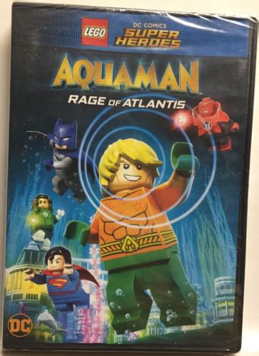 LEGO DC Aquaman Rage Of Atlantis DVD 2018 Widescreen BRAND NEW EBay