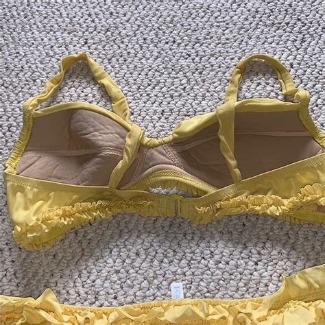 J Crew Swim Jcrew Ruffle Bikini Set Poshmark