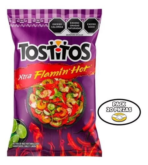 Tostitos Xtra Flamin Hot Morados Pack Botanas Sabritas Mebuscar M Xico