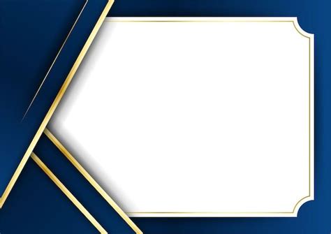Elegant professional blue gold certificate design template | Premium ...